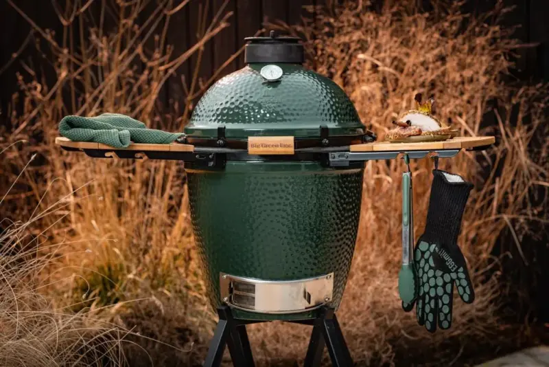 BIG GREEN EGG MEDIUM СЪС СТОЙКА И МАСИЧКИ - Image 5
